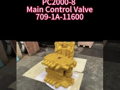 PC2000-8 Hoofdbesturingsklep 709-1A-11600 709-1A-11100 Voor Komatsu graafmachines